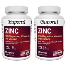 Zinc with Magnesium,Vitamin D3,Selenium 240pcs,Supports Skin …