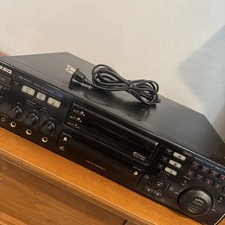 RSQ MV333 Karaoke Player 3 Tray 3 Disc 3 Microphones Video CD Player Tested