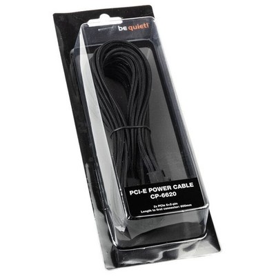be quiet! PCI-E Power Cable CP-6620 - schwarz