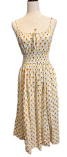 Madewell Sophia Cami Dress in Wild Calendula Print Floral Cottagecore Cotton S