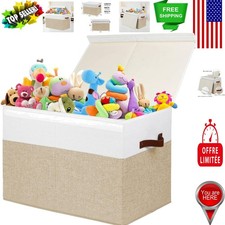 Stylish Toy Organizer Basket - 25x13x16 Inches for Kids' Playrooms  Nurseries
