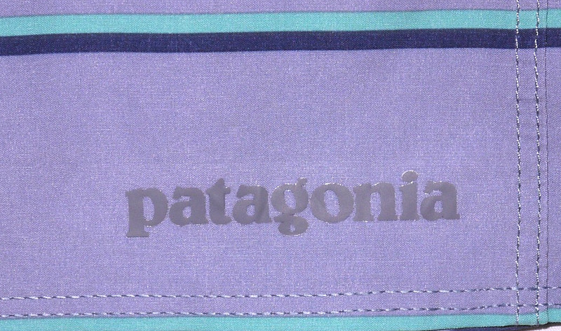 Mens GUC Gray Striped PATAGONIA Technical Board Shorts size 38