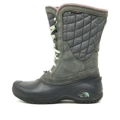 The North Face Damen NF0A2T5D Stiefel Grau Thermoball Winterstiefel EU 37,5