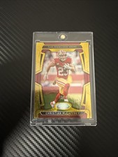 2025 Certified Christian Mccaffrey Gold Mirror SSP /10 #87