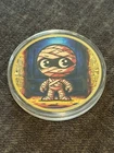 Rare! Hayleybug Chibi Mummy 24K Gould Guilded 1 Oz .999 Fine Silver 1 Of 5