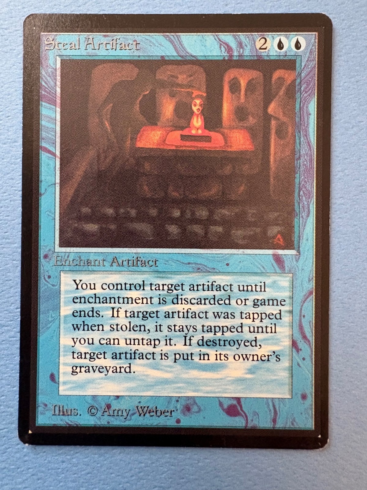 MTG Beta Edition, Steal  Artifact! 1993 Vintage Magic!