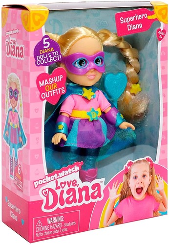 Love Diana Mini Doll 15cm - Picture 9 of 9