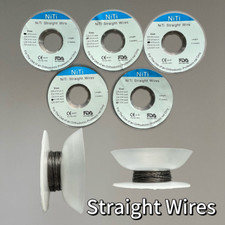 4 Rolls Dental Orthodontic Straight Niti Arch Wire 012/014/016/018/020inch