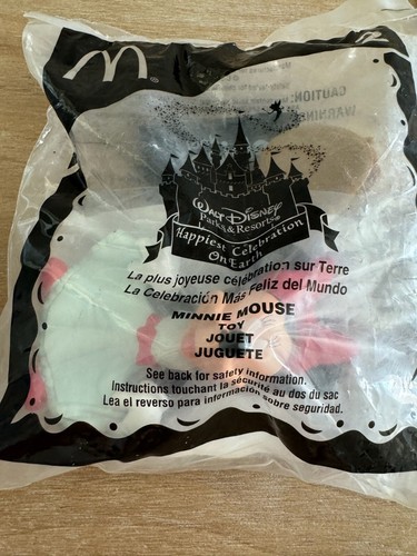 McDonald's Happy Meal Toy Disney Parks & Resorts #2 Minnie Mouse 2005 New Sealed - Picture 2 of 4