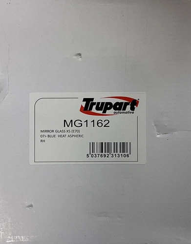Trupart MG1162 O/S Drivers Side X5 E70 2006-2013 Wide Angle Heated Mirror Glass