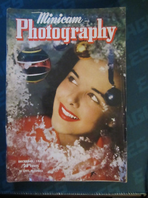 Minicam Photography Magazine December 1945 Christmas Tree Decorations Balls 56