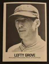 1979 TCMA Renata Galasso Lefty Grove Baseball Card #55 Athletics Pitcher VG O/C