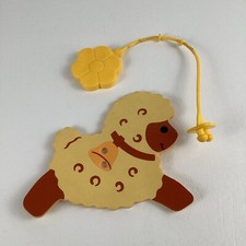 Fisher Price Dancing Animals Musical Mobile Replacement Lamb Sheep Vintage 80s