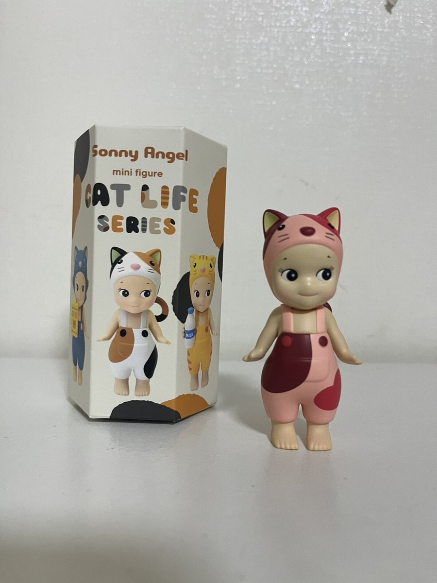 Authentic Sonny Angel Cat Life Series Secret Lucky Pink Mini Authentic Sonny Angel Cat Life Series Secret Lucky Pink Mini