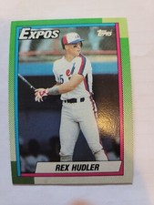 1990 TOPPS REX HUDLER #647 NM