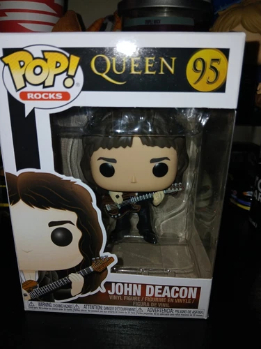 Funko Pop Rocks: Queen John Deacon Vinyl Figure #95 BRAND NEW 
