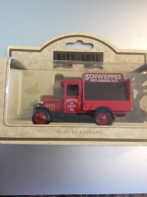 LLEDO MODEL 1934 Chevrolet Model DAYS GONE DIECAST  VAN - Schweppes Dry Ginger