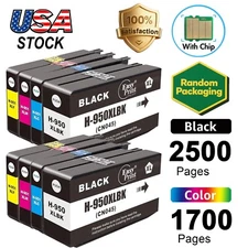 GATAPO® 8PK Ink for HP 950XL 951XL OfficeJet Pro 8600 8616 8625 8630 8620 8615