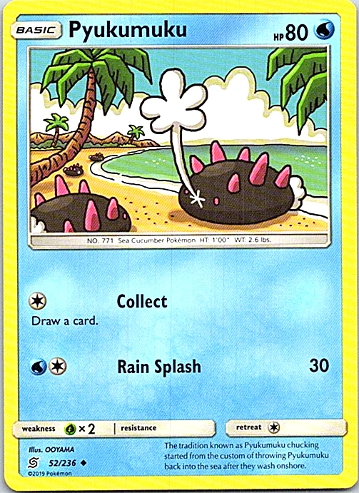Pyukumuku Pokémon TCG Cards for sale