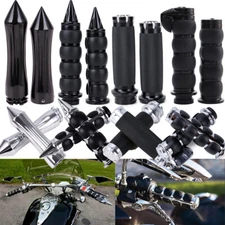 1" Motorcycle Handle Bar Hand Grips Fit For Harley Sportster XL883 1200 Dyna FXD