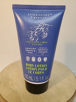 Aromatherapy Signature Eucalyptus Mint Scented Amazing Beauty/Soul Body Lotion: