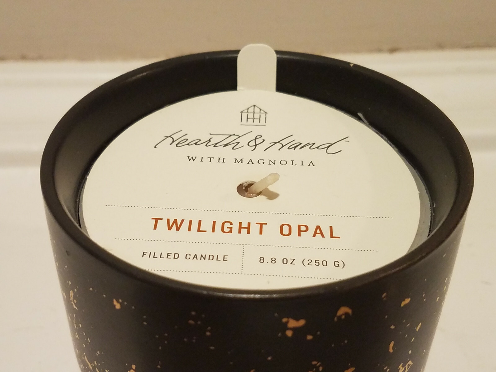 Hearth Hand Magnolia Ceramic Jar Filled Candle * Joanna Gaines Twilight