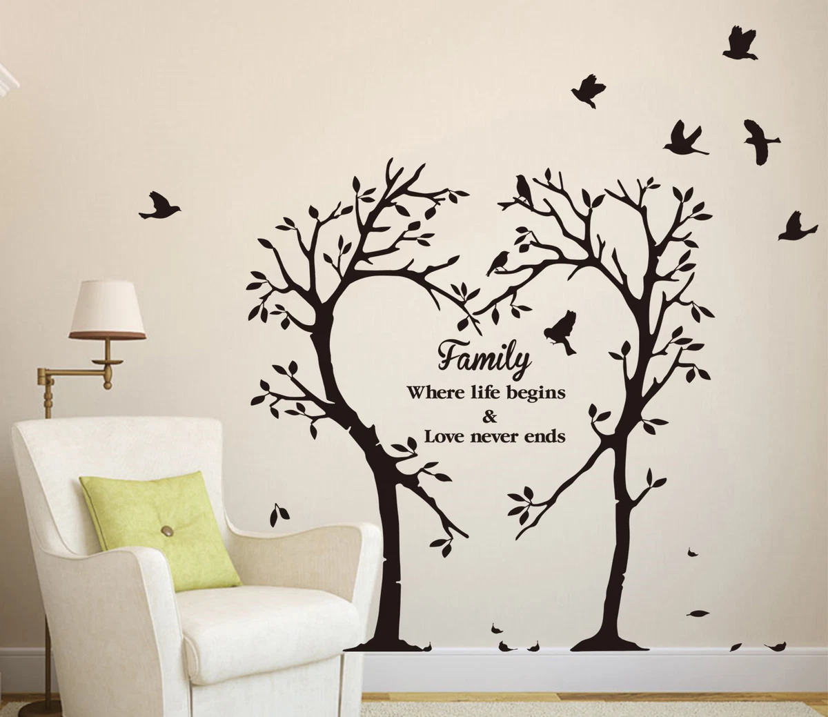 Bedroom Wall Stickers Design Ideas with Images and Pricing