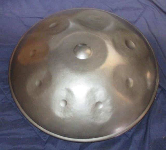 Big Harmonic Handpan in D Minor 9 Notes Bag Steel Handrum Drum Hand Pan