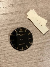 Quadrante per orologio Baume et Mercier Baumatic, nero, 20mm