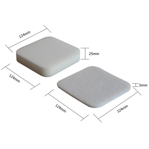 FOAM & FELT FILTER SET For Shark LA502 LA300 LA301 LA322 #XFFK320 REPLACEMENT - Imagen 8 de 9