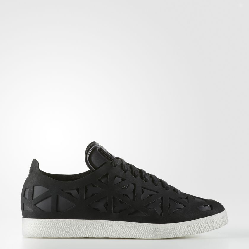 adidas gazelle cutout black