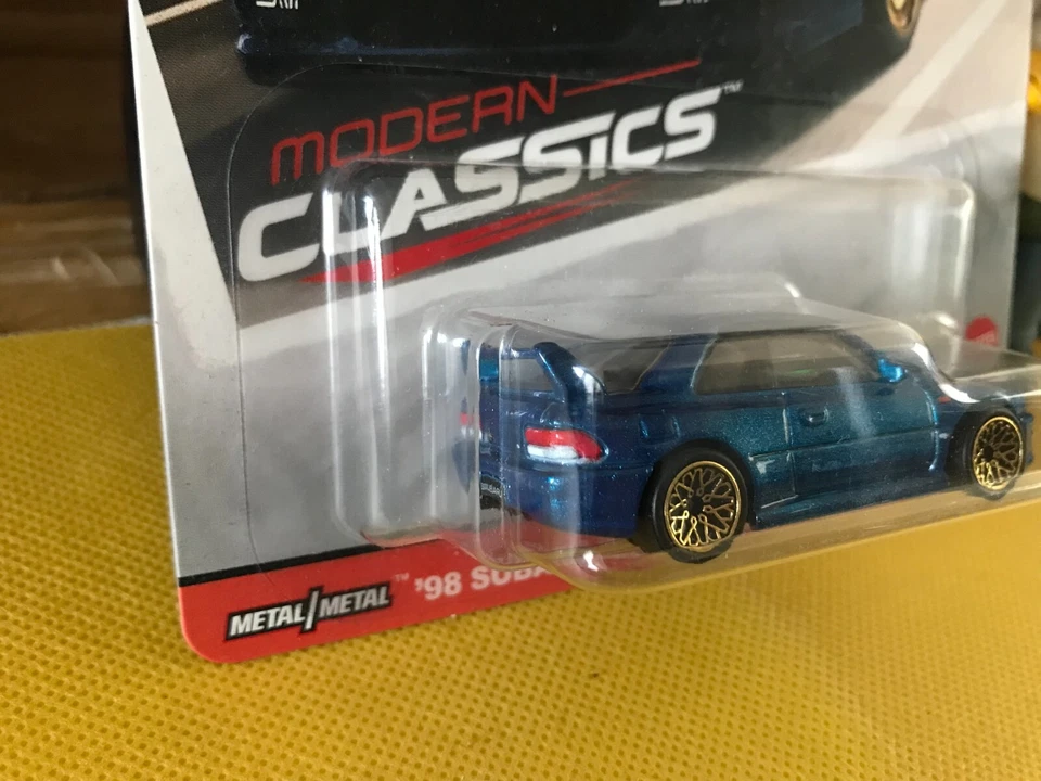 Hot Wheels Premium Modern Classics '98 Subaru Impreza 228 STi-Version 2/5 B518 - Image 4 of 4