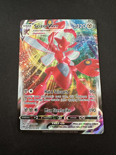 Pokemon Darkness Ablaze SCIZOR VMAX Ultra Rare 119/189 Card