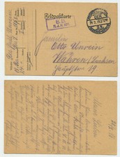 97439 - Feldpostkarte - 21.2.1916 nach Wahren, Sachsen