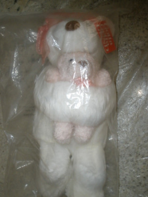 NEW Sealed Gotta Getta Gund White Mommas Love Bear Plush w/ Baby 13'' (P48A)