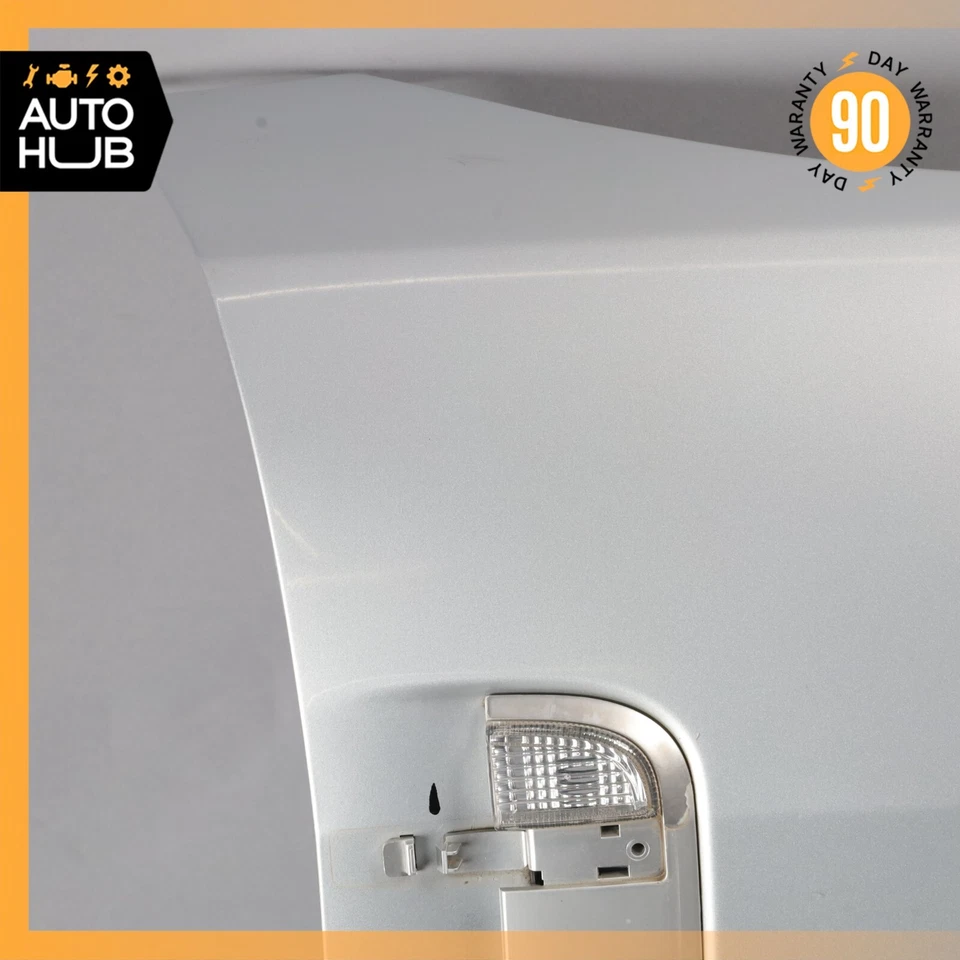 07-11 Jaguar X150 XKR XK guardabarros delantero derecho ala plata líquida OEM Foto 4 de 4