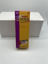 4-Roll Pack Kodak Gold 200 35mm Color Print Film Expired 06/2003 VTG