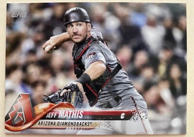 JEFF MATHIS 2018 TOPPS ON DEMAND MINI BASEBALL CARD 474 ARIZONA ...