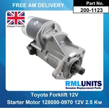 Starter Motor For Toyota Forklift 128000-0970 128000-0974 228000-3711 12V 2.5KW