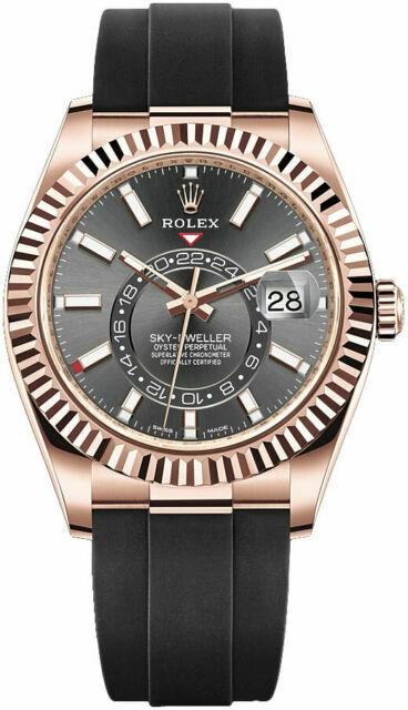 Rolex Sky-Dweller Slate Men's Watch 