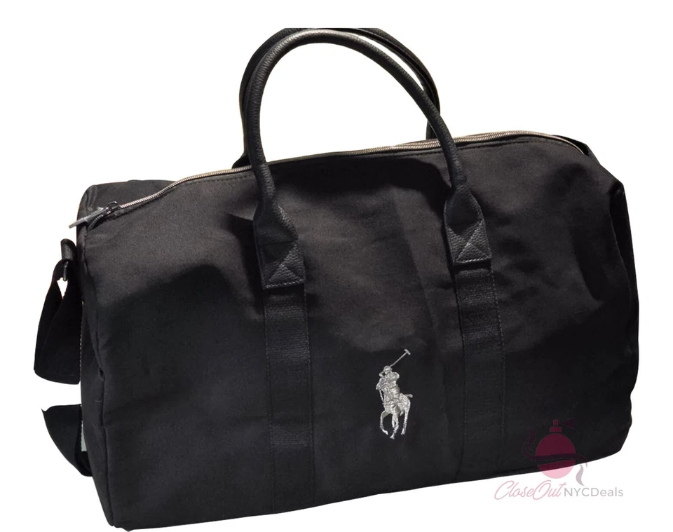 Bolso de viaje Polo Ralph Lauren DUFFLE para hombre - Color negro Foto 2 de 4