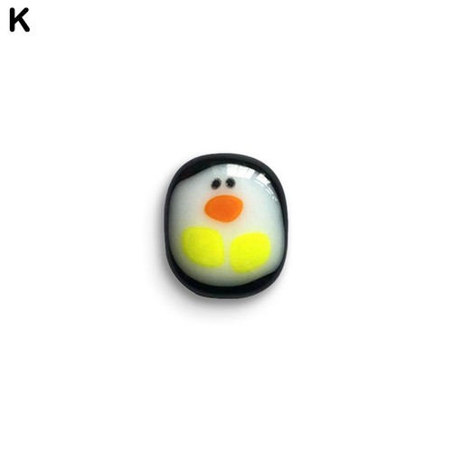 Taschenpinguin, süßes Tiergeschenk, Thinking of You, Briefkastenumarmung, Schmelzglas - Bild 23 von 23