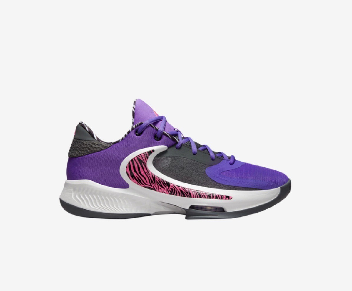 Nike Zoom Freak 4 DO9680-500 Men's Purple/Black Running Sneaker