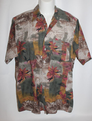 Vintage Georg Roth of Germany Button Front Shirt Size M EXCELLENT