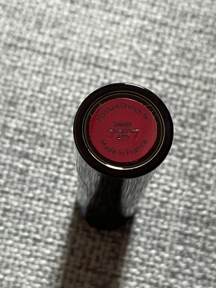 No7 Moisture Drench Lippenstift 670 Sweet Chestnut 3,8g Brandneu