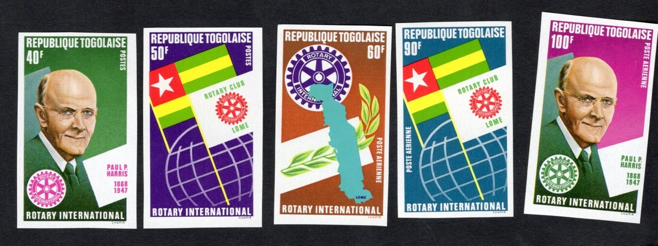 Togo 1972 stamps Mi#940B-944B START8%ONLY MNH CV=33$