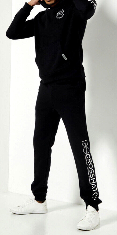 New Mens Crosshatch Metamorph Tracksuit Hoody Track Pants