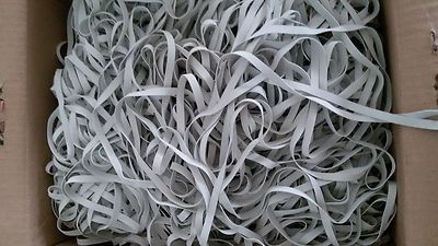 10 MT ELASTICO PARA BIANCA 0,6 X 6mm PER COSTUMI BAGNO ELASTIC FOR