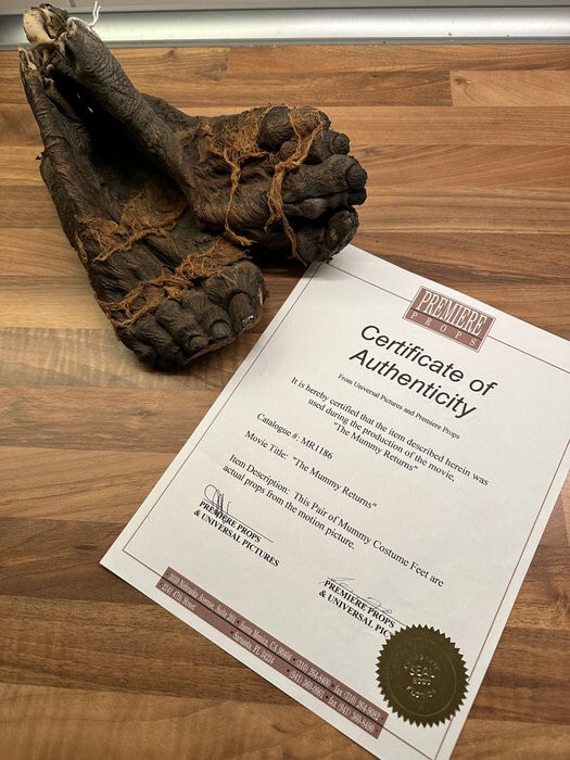 The Mummy Returns (2001) Original Production Used Mummy Costume