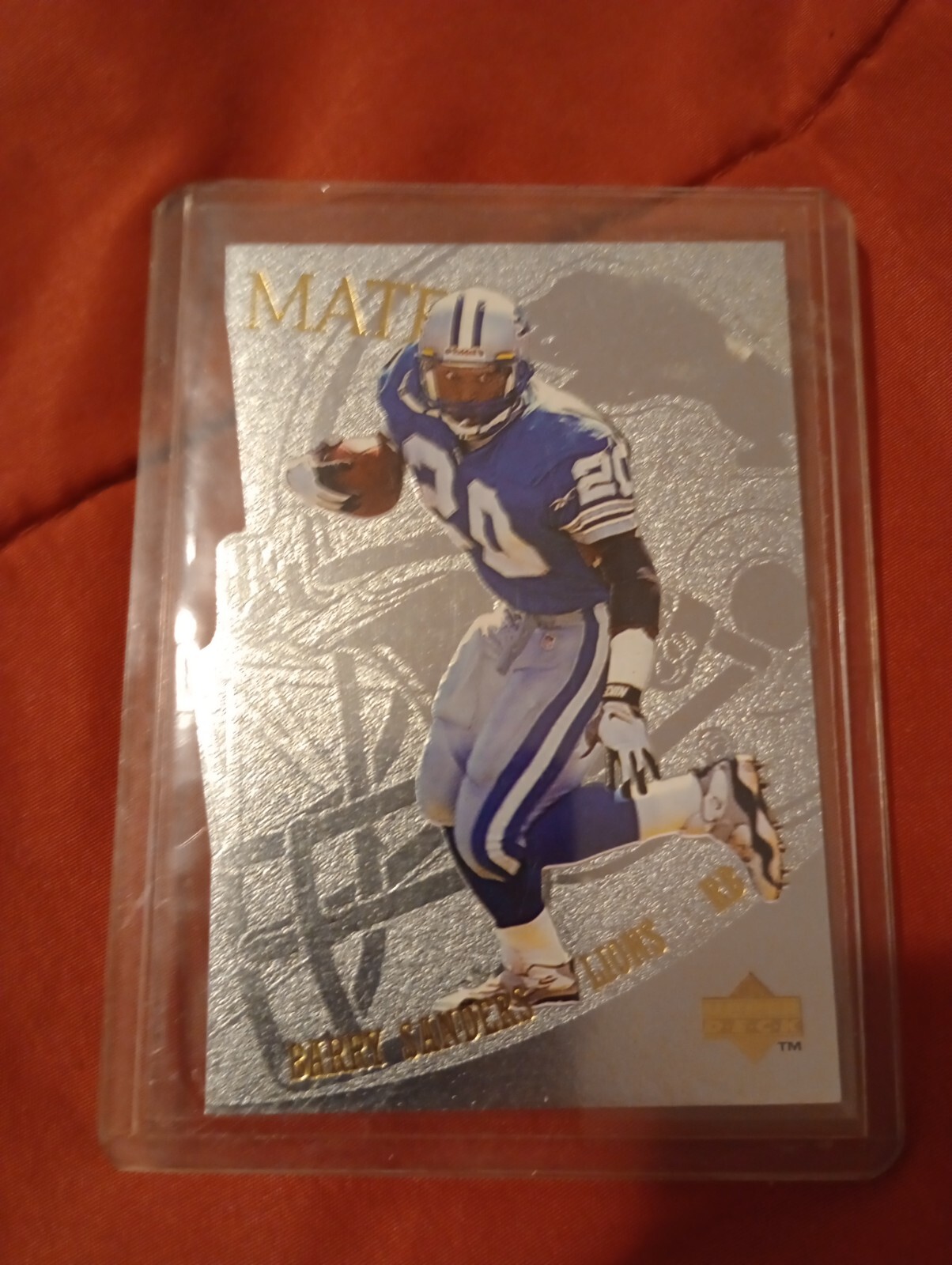 1997 Upper Deck Team Mates #TM20 Barry Sanders Lions